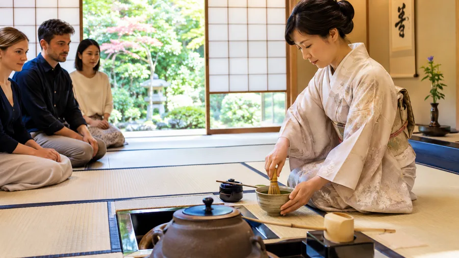 Japanische Teeceremonie-Kurse und Workshops