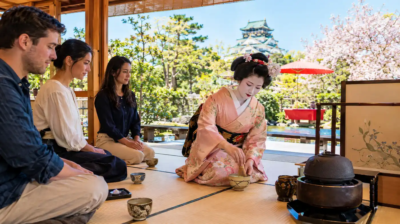 Cerimonie del tè private, di geisha e informali a Osaka