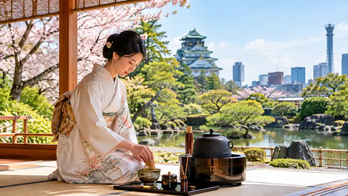 La cerimonia del tè a Osaka vs Kyoto vs Tokyo: quale scegliere